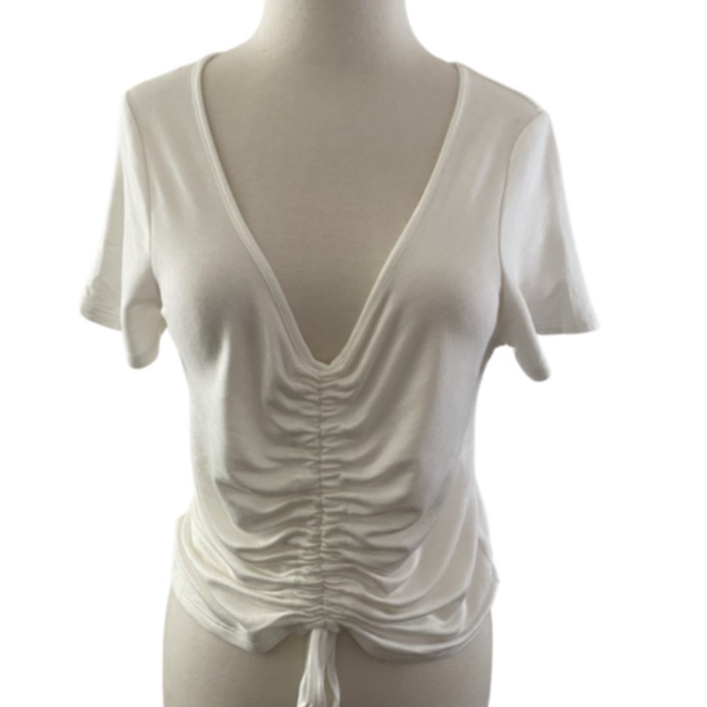 The Kendra Ruched Crop Top